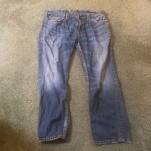 Silver Nash Heritage Size 36X30 Dark Blue Jean in Great Condition